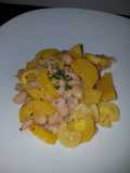Entrada de Calabacin al curry