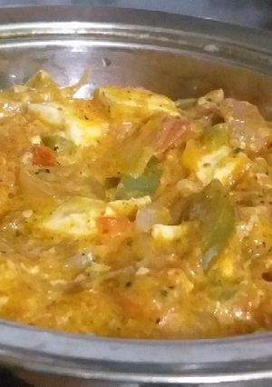 A picture of Creamy paneer.