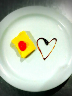Una foto de Flan de piña