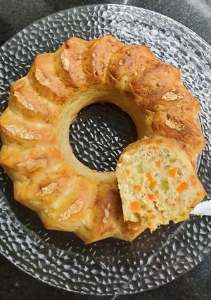 Una foto de Budín de Zucchinis
