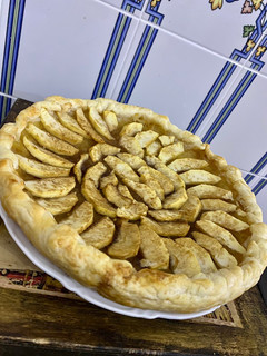 Una foto de Tatin de manzana saludable 🍏