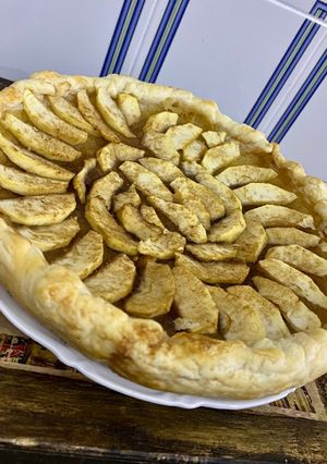 Una foto de Tatin de manzana saludable 🍏