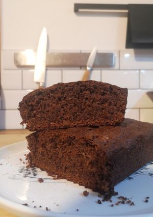 Une photo de Gâteau au yaourt au chocolat
