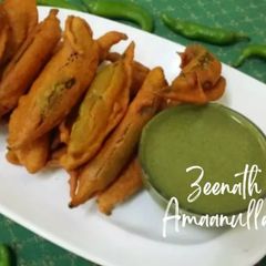 A picture of Hyderabadi Mirchiyan.