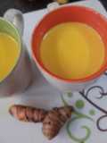 Raw Turmeric milk