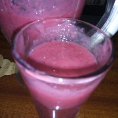 A picture of Beetroot smoothie.