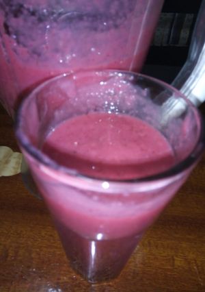 A picture of Beetroot smoothie.