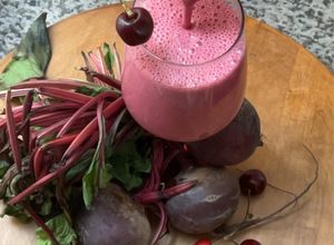 Une photo de Milkshake 🫜 Betteraves Cerises 🍒