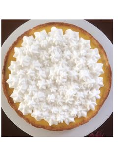 Una foto de Lemon pie o tarta de limón