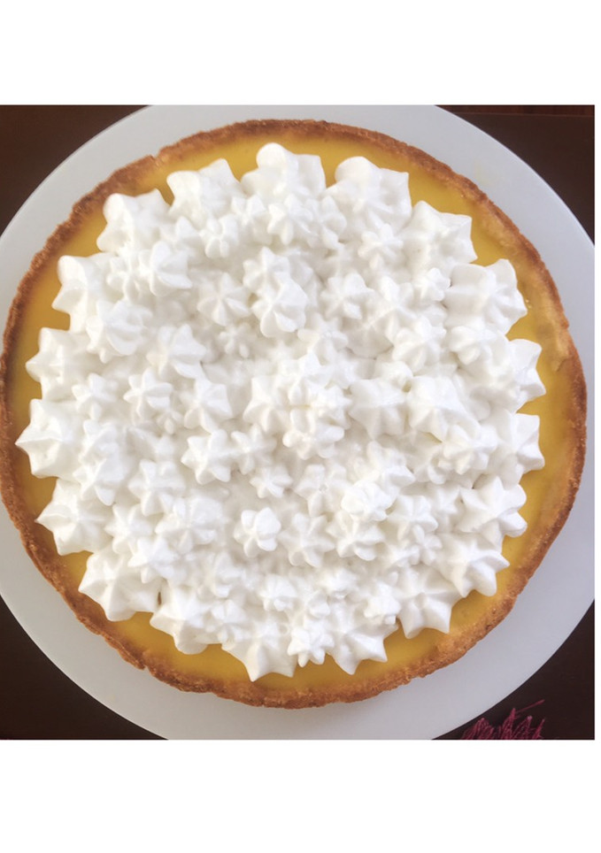 Una foto de Lemon pie o tarta de limón
