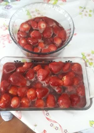 Una foto de Frutillas en almíbar 👨‍🍳👨‍🍳