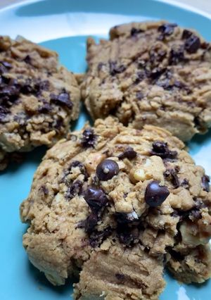 Foto resep Choco-Walnut Soft Baked Cookies Kekinian TANPA MIXER