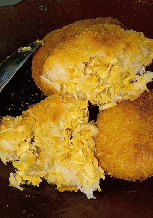 Foto resep Uli isi ayam pedas