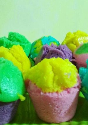 Foto resep Kue Mangkok Rainbow 🌈