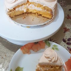 A picture of Orange cake🍊.