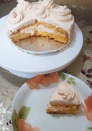 A picture of Orange cake🍊.
