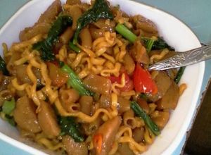 Foto resep Mie goreng makaroni