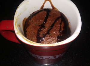 A picture of Chocolate mug cake.