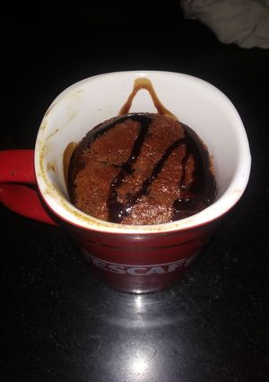 A picture of Chocolate mug cake.
