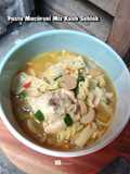 Pasta Macaroni Mix Kuah Seblak