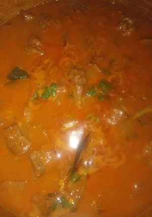 صورة لوصفة كبدة حرور 😋🔥 بنينة