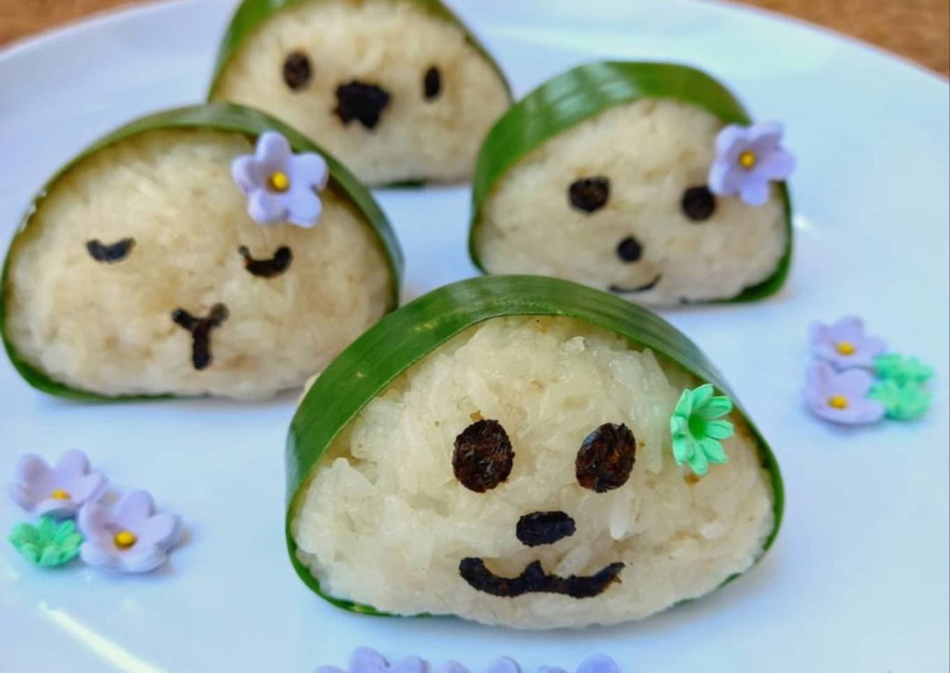 🍙Lemper Isi Jamur🍄 (Vegan)