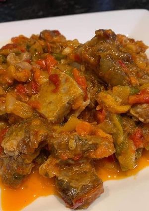 O poză a rețetei Tocană de iepure😋Iepure la ceaun👌.