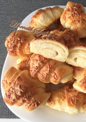 Vendégváró sós kifli recept fotója