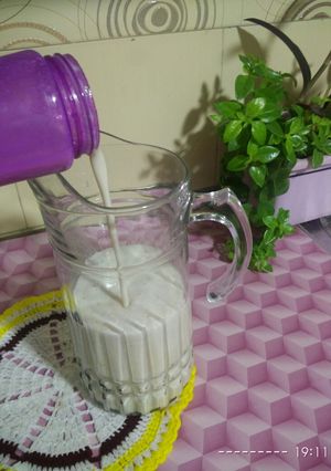 عکسی از دستور شیر موز