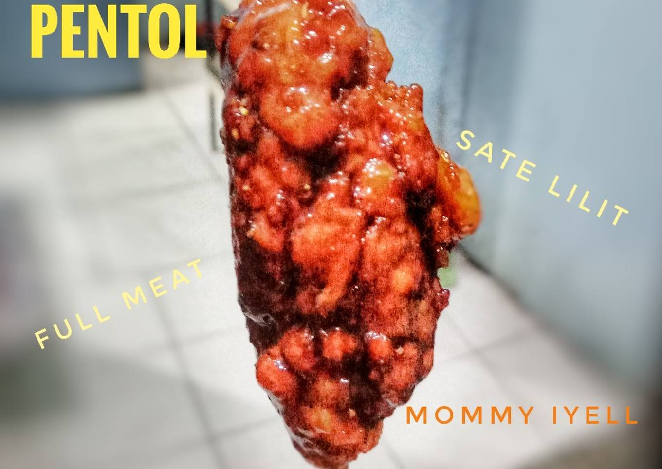 Sate Pentol/Sate Lilit (Full meat)