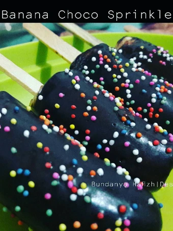 Cara Gampang Membuat Resep Banana choco sprinkle yang Enak Banget Anti Ribet, Sempurna