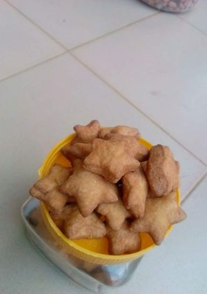 A picture of Baked star chinchin.