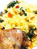 Snail fried rice