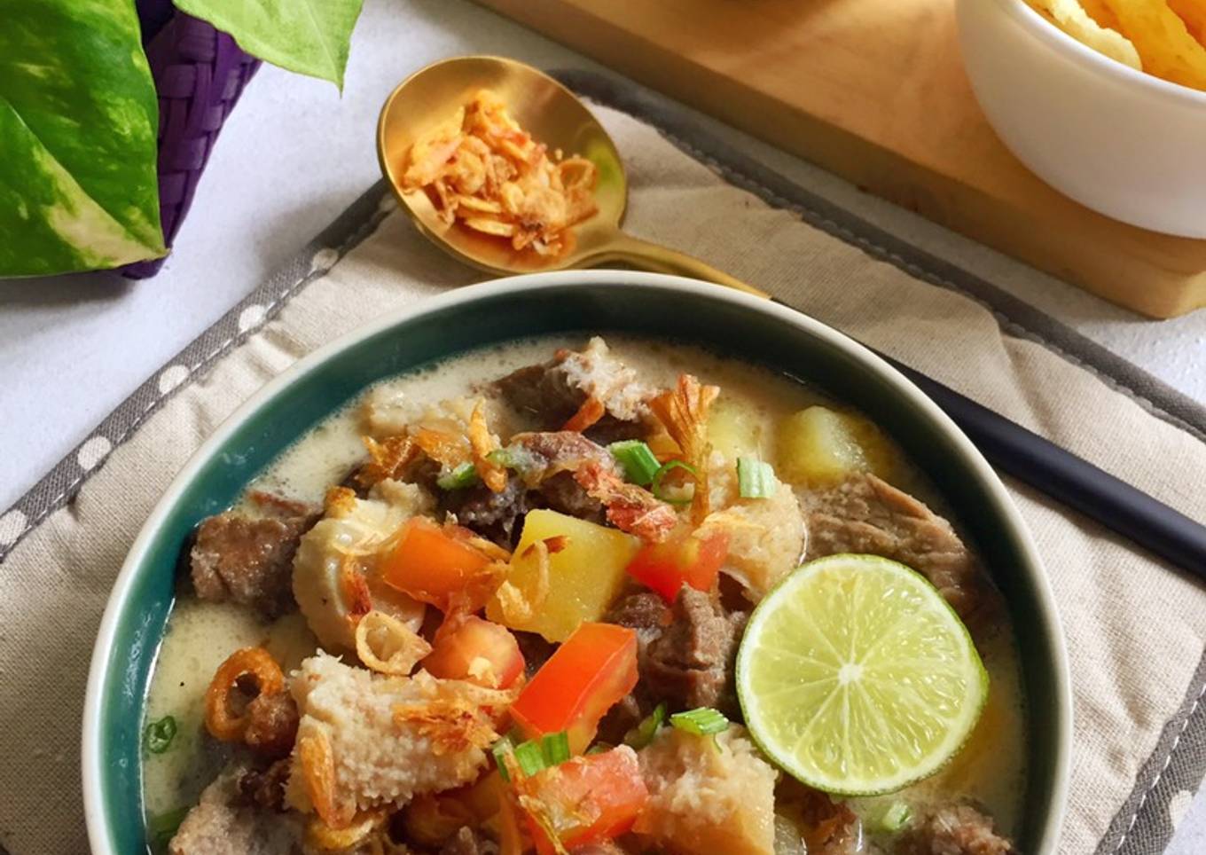 Soto Betawi Daging Jeroan