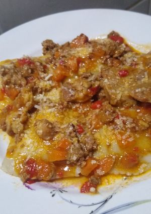 Una foto de Raviolones de Espinaca