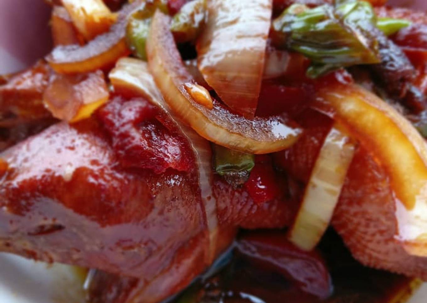(7) Kepala Ayam Masak Kecap