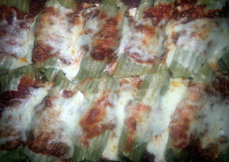 Recipe: Appetizing Italian sausage stuffed manicotti