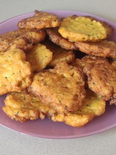 Una foto de Buñuelos de bacalao