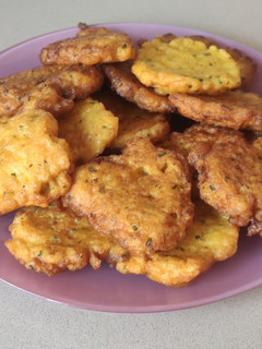 Una foto de Buñuelos de bacalao