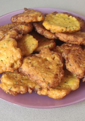 Una foto de Buñuelos de bacalao