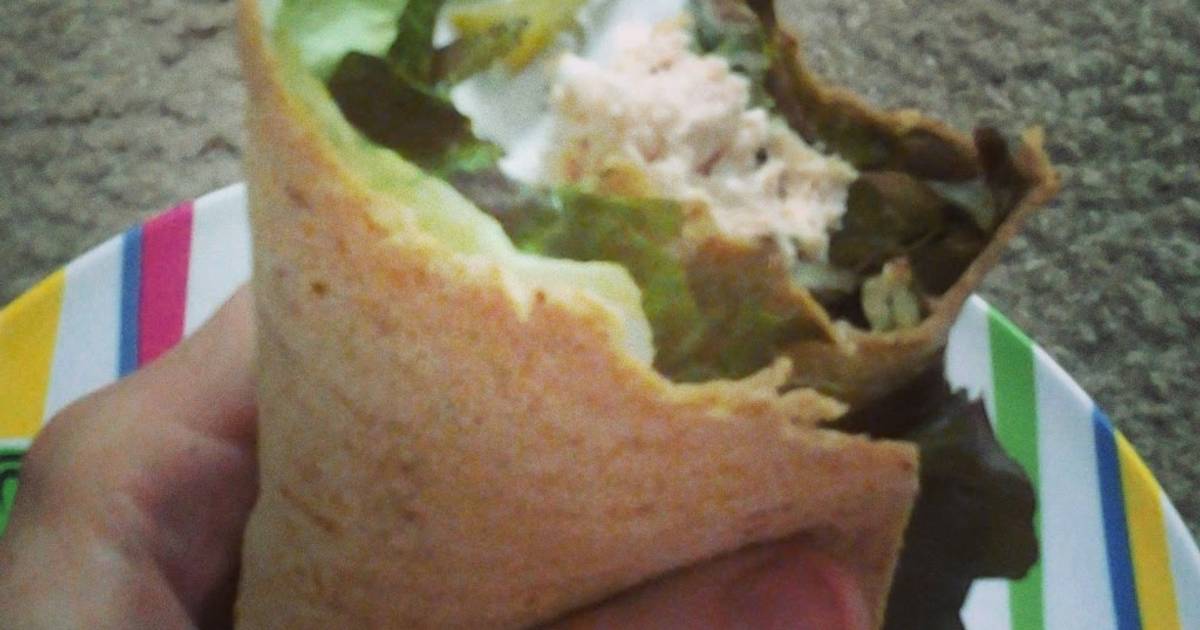 Low cal low fat turkey wrap