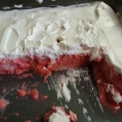 A picture of Strawberry Angel Cake.