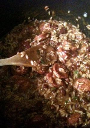 A picture of Camping Cowboy Chili.