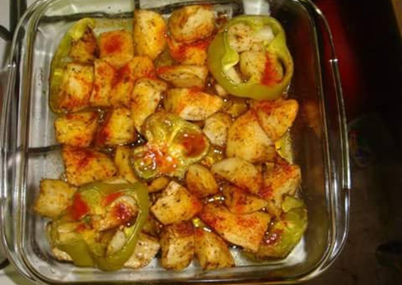 Baked potatoes