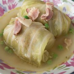 A picture of Our Family's Cabbage Rolls.