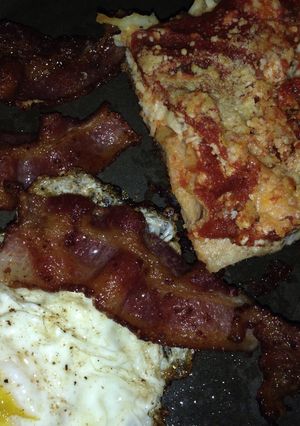 A picture of Rainy Day Breakfast For Dinner - easy!.