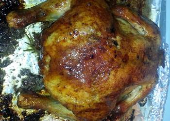 Fast Cooking Methods Roast chicken with lots of seasonings Savory Delicious