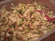 A picture of baby corn salad