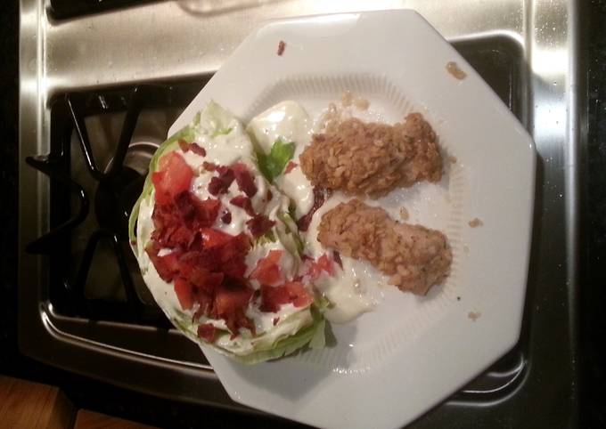 How to Prepare Homemade Ranch Crispy Chicken