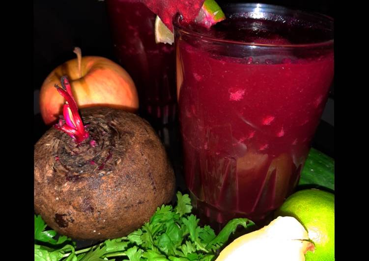 Beet root detox juice